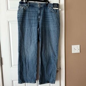 Abercrombie & Fitch Blue High Rise Jeans Size 34/18s